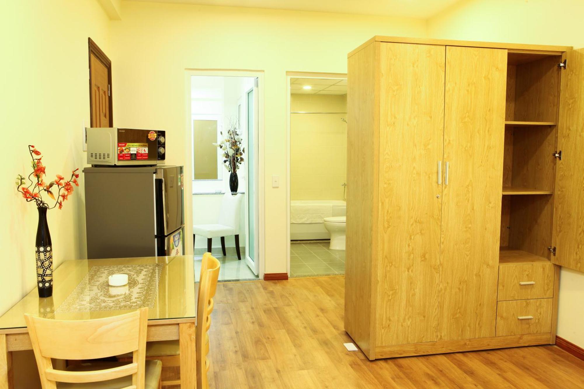 The Green View V Hotel & Serviced Apartment โฮจิมินห์ซิตี้ ภายนอก รูปภาพ