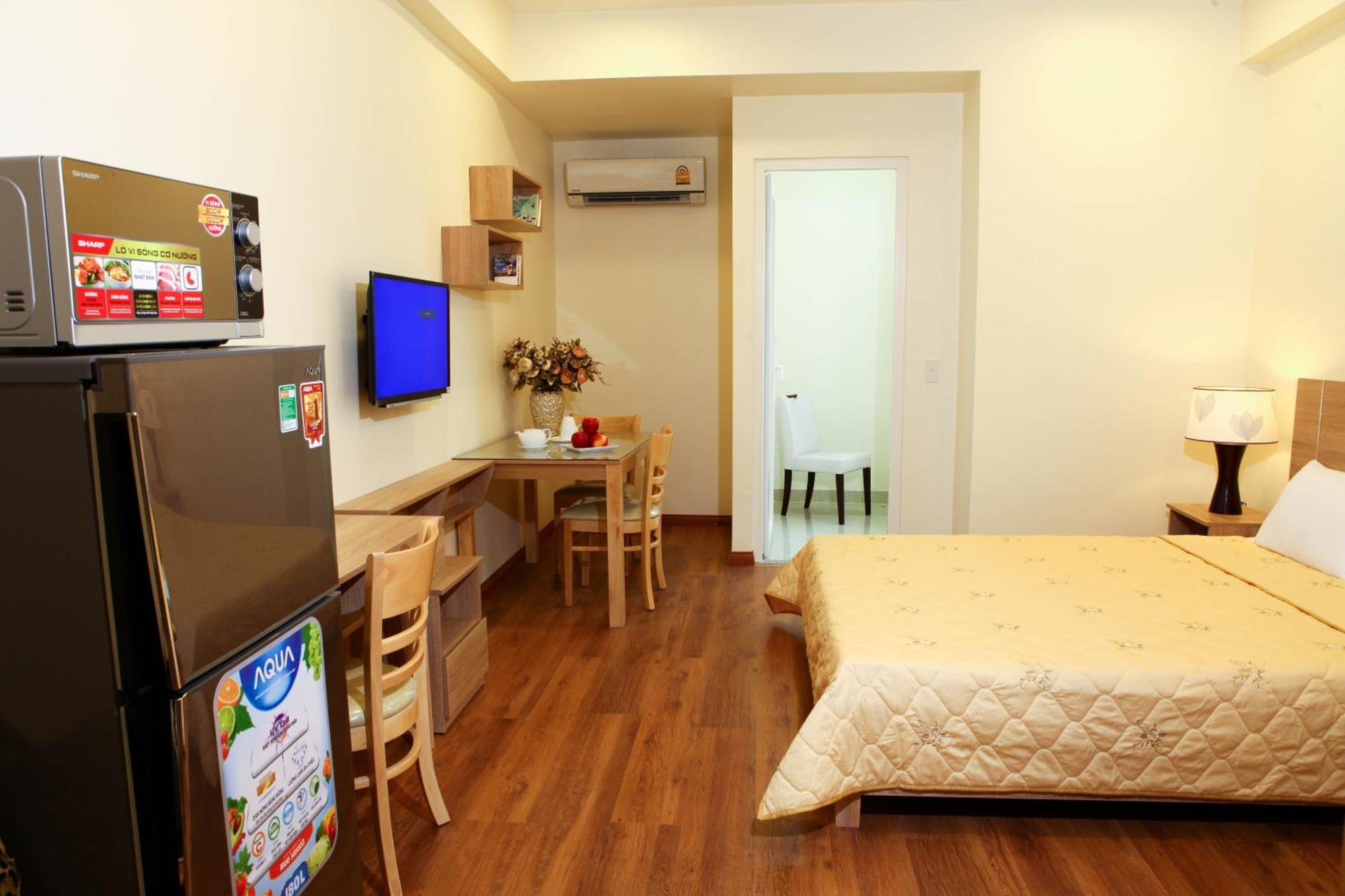 The Green View V Hotel & Serviced Apartment โฮจิมินห์ซิตี้ ภายนอก รูปภาพ