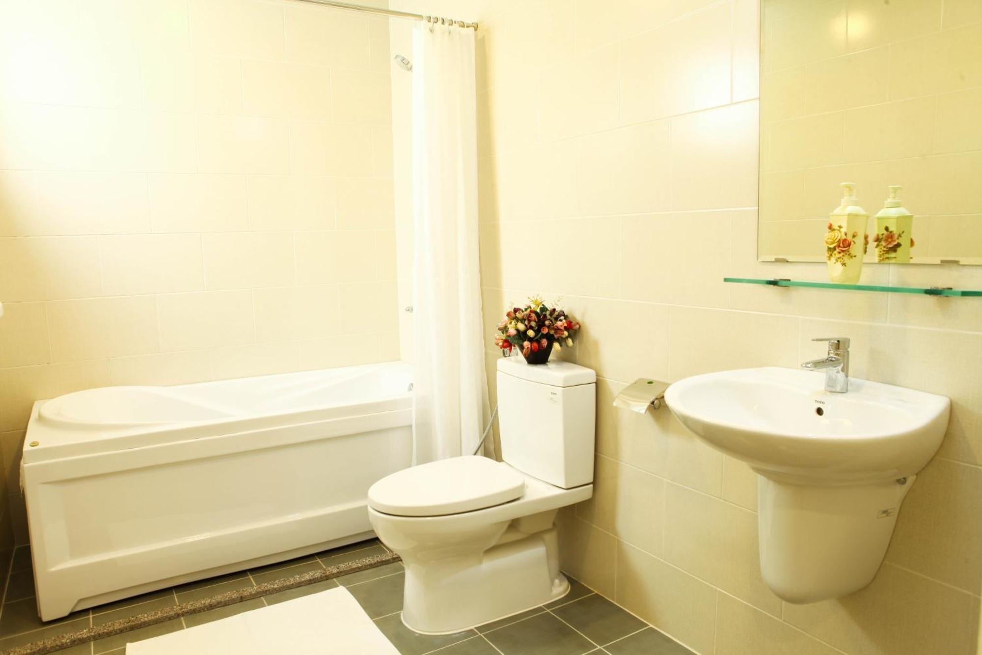 The Green View V Hotel & Serviced Apartment โฮจิมินห์ซิตี้ ภายนอก รูปภาพ