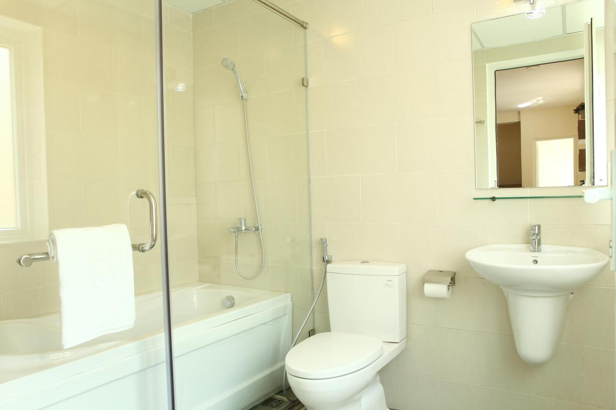 The Green View V Hotel & Serviced Apartment โฮจิมินห์ซิตี้ ภายนอก รูปภาพ