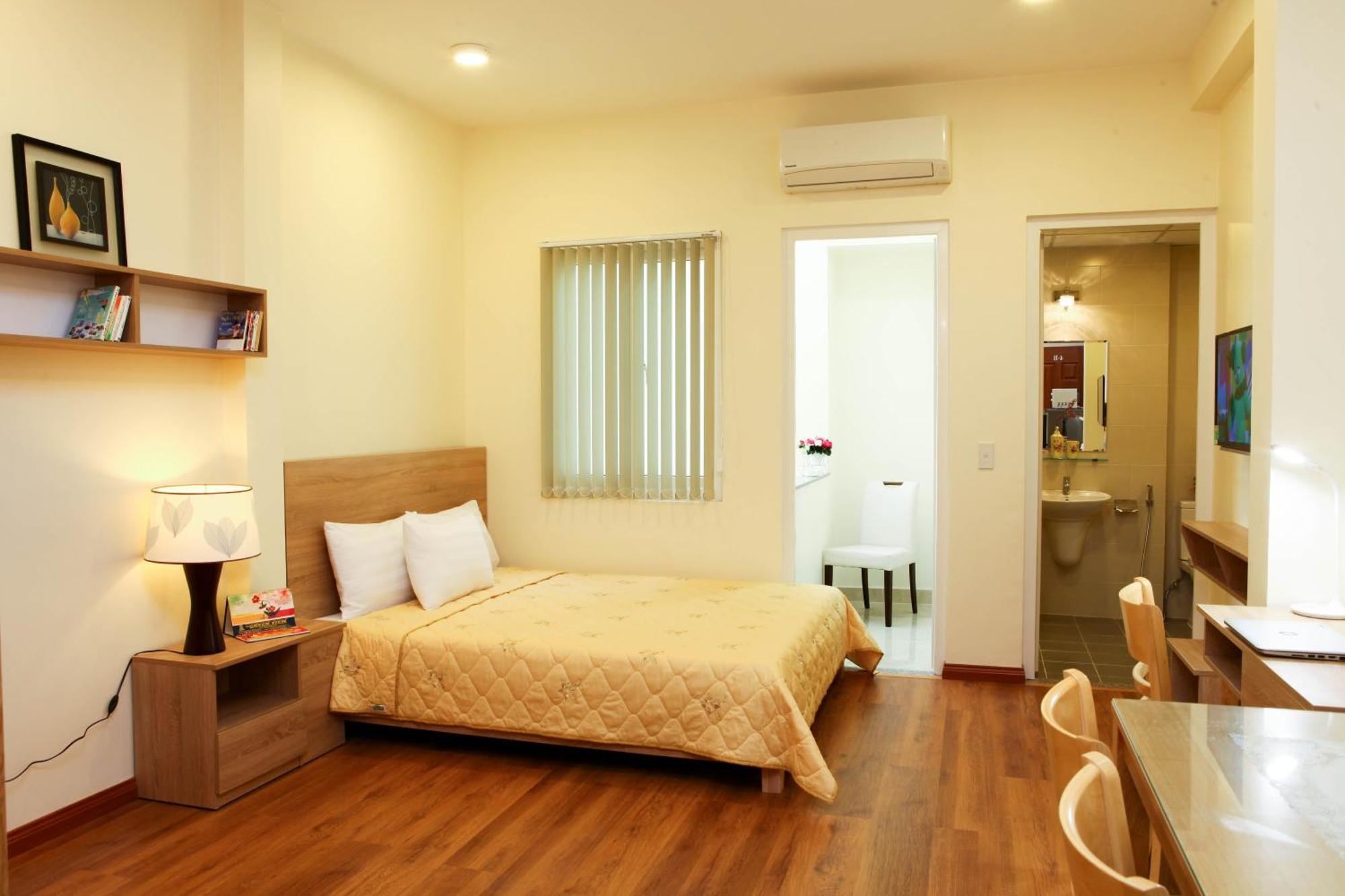 The Green View V Hotel & Serviced Apartment โฮจิมินห์ซิตี้ ภายนอก รูปภาพ